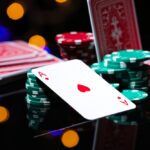 karty i zetony blackjack